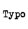 Typo logo